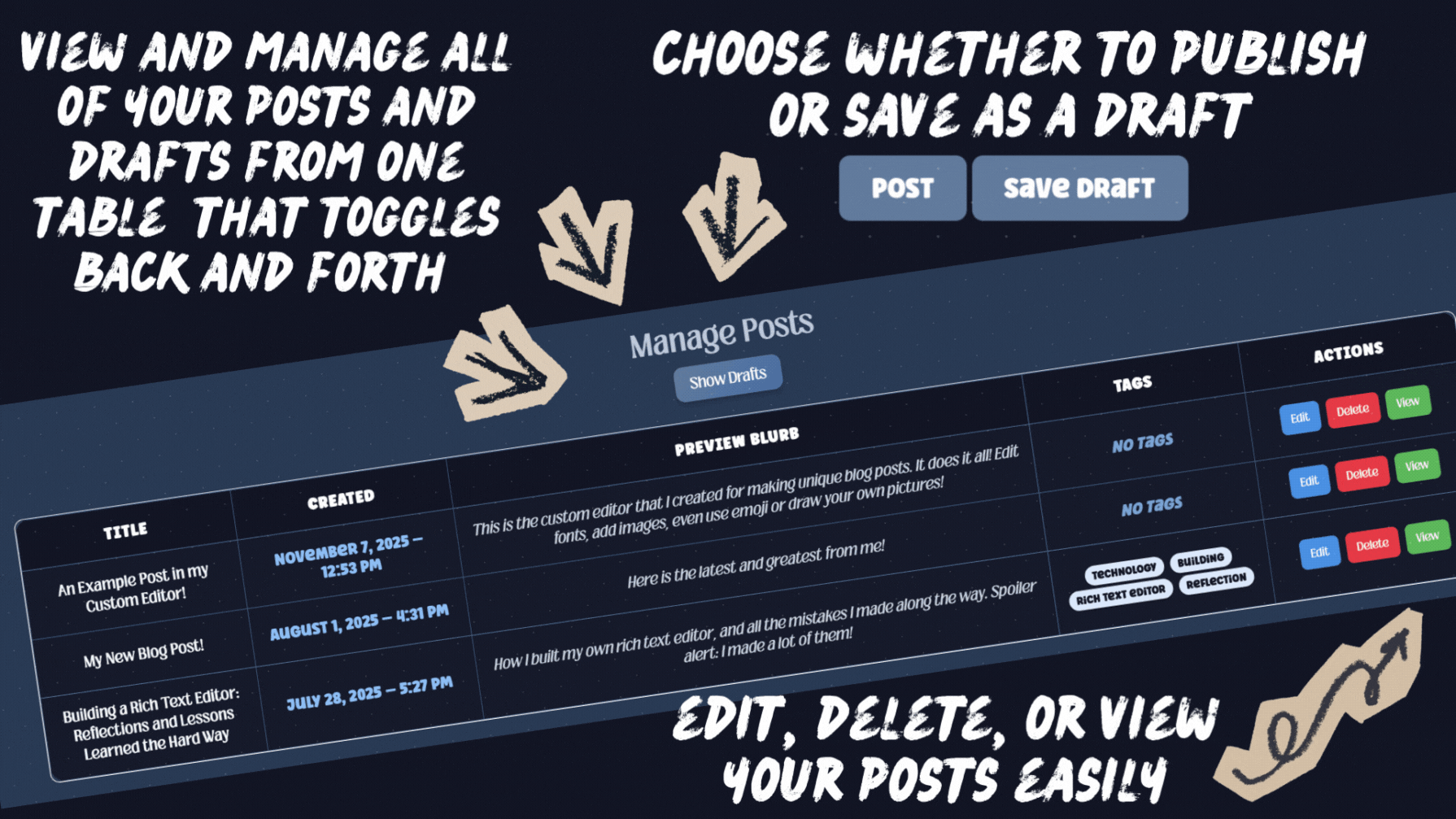 Blog Platform Screenshot 2