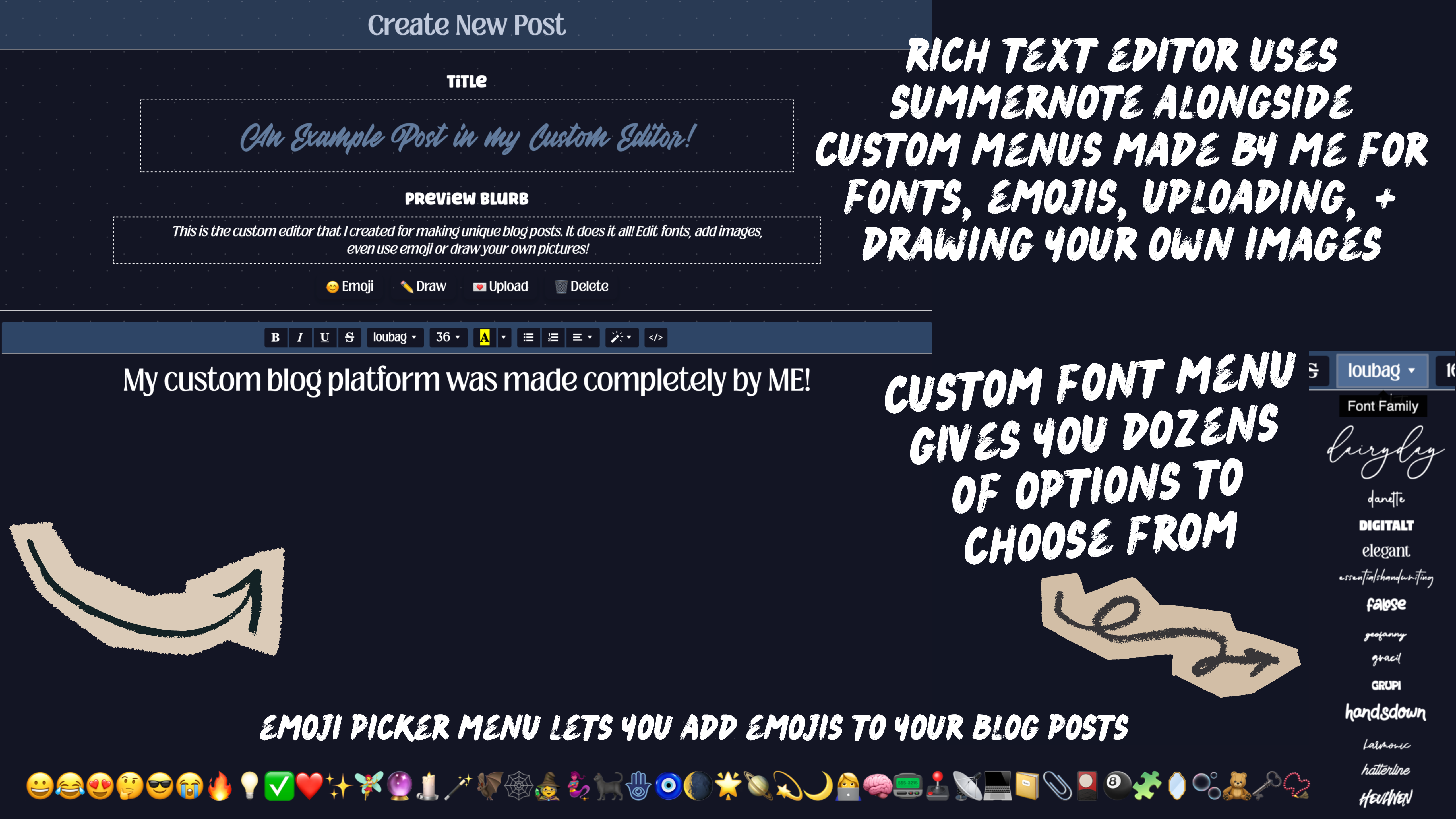 Blog Platform Screenshot 2