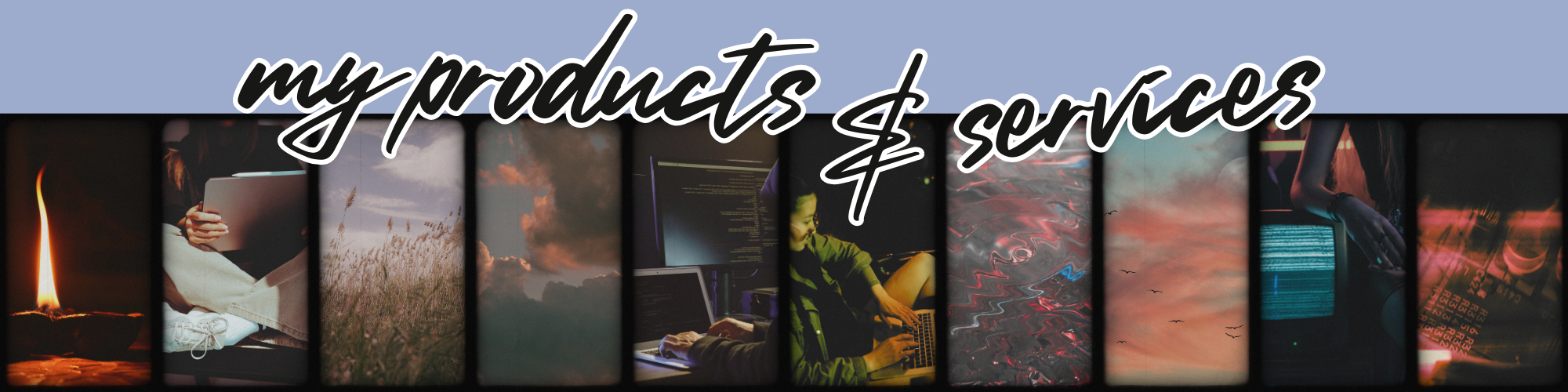 Social media carousel slide layout